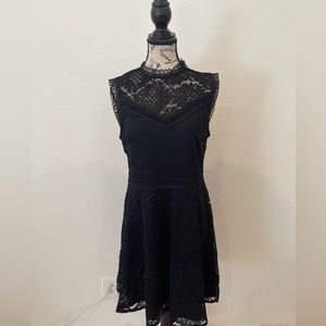 H&M Black Lace dress: Medium